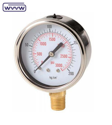 4 &quot;G12/2&quot; bar psi jack thủy lực với máy đo áp suất