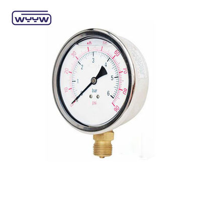 4 &quot;G12/2&quot; bar psi jack thủy lực với máy đo áp suất