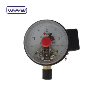 6&quot; 150mm Pressure Gauge Vật liệu thép đen với tiếp xúc điện