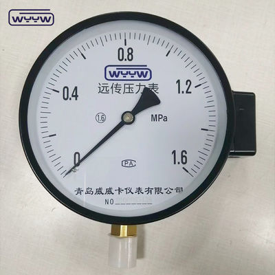 NO + NC 1MPa Thử nghiệm áp suất khí tự nhiên 4 Inch 100mm Manometer tiếp xúc điện