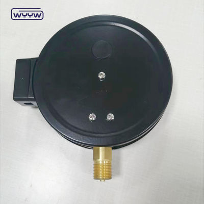 NO + NC 1MPa Thử nghiệm áp suất khí tự nhiên 4 Inch 100mm Manometer tiếp xúc điện