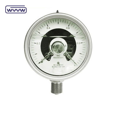 Stainless Steel Bourdon Tube Pressure Gauge 60mm Kết nối đáy