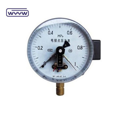 Stainless Steel Bourdon Tube Pressure Gauge 60mm Kết nối đáy