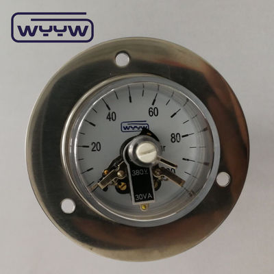 60mm Hydraulic Jack Pressure Gauge Manometer với sợi dây chuyền sau