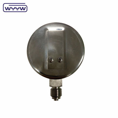 MMWC &amp; Mbar 63mm Capsule Pressure Gauge Manometer Vật liệu thép không gỉ