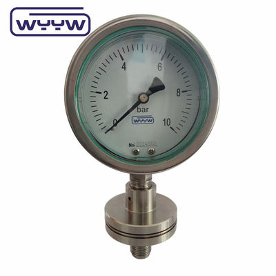 Máy đo áp suất hóa học 100mm công nghiệp 4 &quot;mànometer
