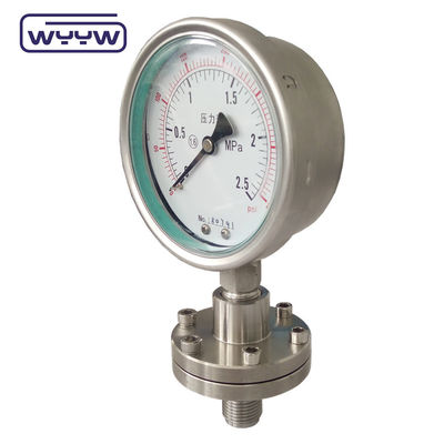 Máy đo áp suất phân sạc OEM ODM SS316 PTFE phủ áp suất cao