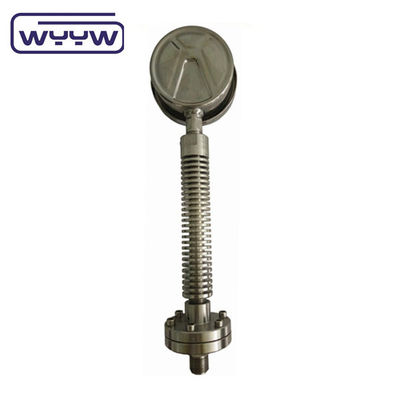 100mm Dial Size Pressure Gauge Kết nối đáy 1,6% Độ chính xác