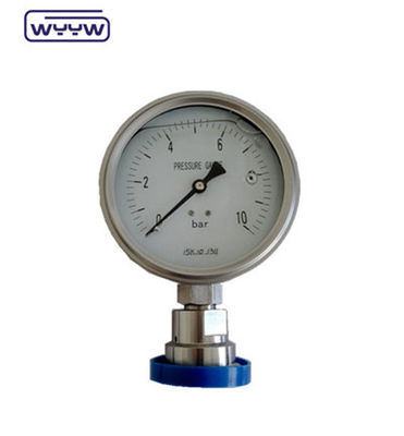 tất cả thép không gỉ niêm mạc niêm mạc áp lực đo manometer