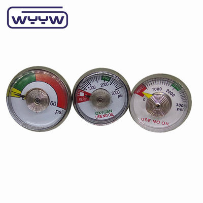 4000PSI 38mm ss vỏ xuân điều chỉnh kích thước nhỏ với ống kính áp suất xi lanh