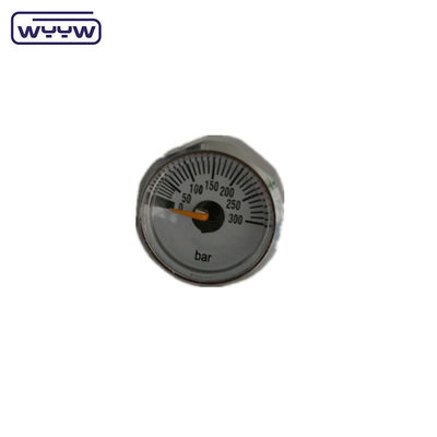 22mm mini manometer 1 / 8bspp máy đo lưu lượng khí pcp inline lặn đo thanh lặn đo áp suất