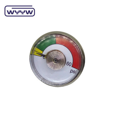 38mm Máy chữa cháy nhỏ Máy đo áp suất Máy đo lưng kết nối
