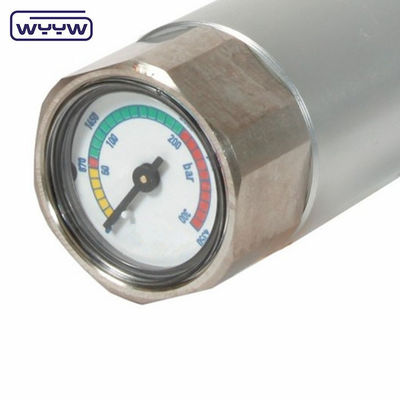 350 Bar Miniature Pressure Gauge 23mm Bông Case Đứng lại