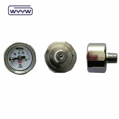 Tùy chỉnh Mini Pressure Gauge Mounting Type Mounting trở lại