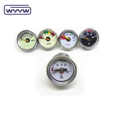Tùy chỉnh Mini Pressure Gauge Mounting Type Mounting trở lại