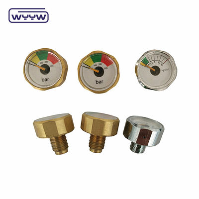 Máy đo áp suất nhỏ 23mm 22mm Hexagon Mini Air Pressure Gauge