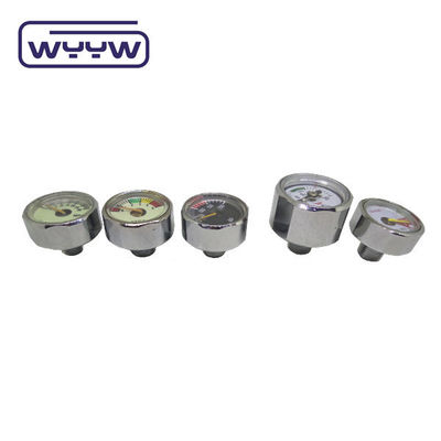 1 inch 25mm Bar Psi Máy đo áp suất Manometer nhỏ 1/8 Npt 1 năm bảo hành