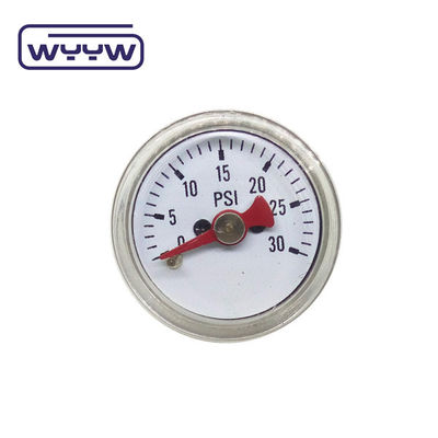 1 inch 25mm Bar Psi Máy đo áp suất Manometer nhỏ 1/8 Npt 1 năm bảo hành