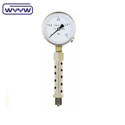 100mm nhiệt độ cao áp suất đo vật liệu thép không gỉ