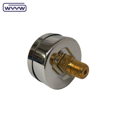 trung tâm trở lại 2.5 &quot; thép không gỉ khô bộ máy đo áp suất