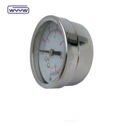 trung tâm trở lại 2.5 &quot; thép không gỉ khô bộ máy đo áp suất