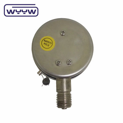Đường đo áp suất thép không gỉ khô quang 60mm Lắp đặt phía sau