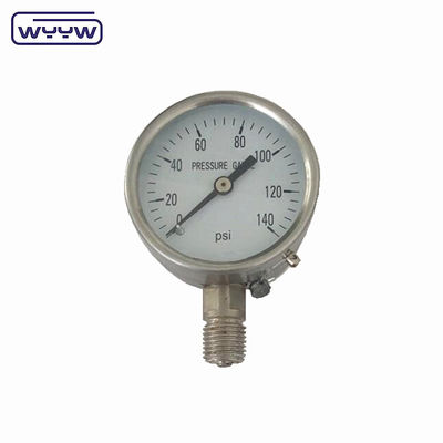 Máy đo áp suất thép không gỉ không khí 60mm