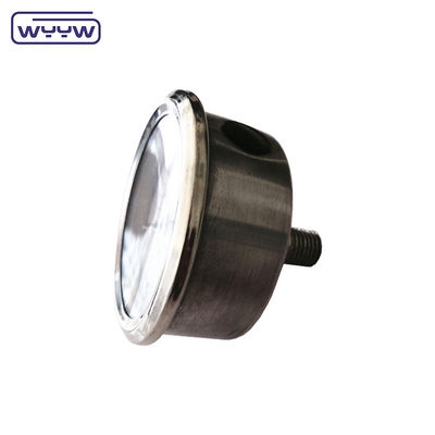 cao chất lượng axis manometer MPa/bar/kg Back kết nối 60mm đầy đủ 304ss thép không gỉ máy đo áp suất