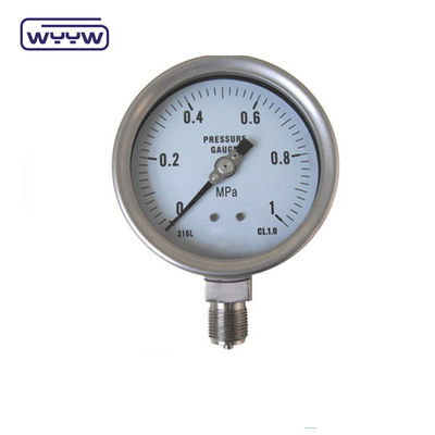 Sản xuất máy đo áp suất chứa dầu SS304