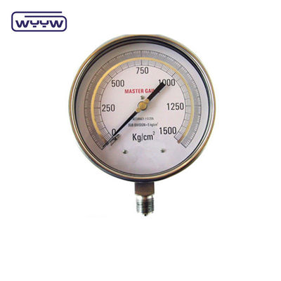Máy đo áp suất chứa chất lỏng ở mặt dưới tiêu chuẩn EN 837-1 YTN-100