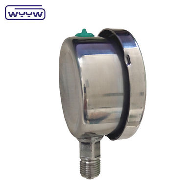60mm Double Scale All SS Pressure Gauge, Glycerin Filled Pressure Gauge