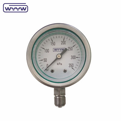2.5&quot; Thép không gỉ đáy dầu đầy gauge áp suất cao Manometer