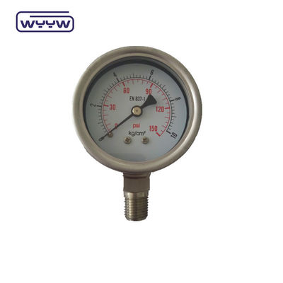 EN837-1 máy đo áp suất 63mm