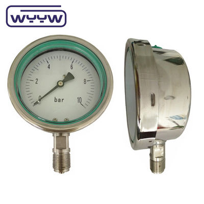Tất cả thép không gỉ áp lực đo chất lỏng đầy Manometer