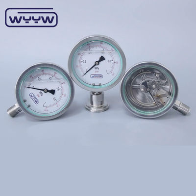 Tất cả thép không gỉ áp lực đo chất lỏng đầy Manometer