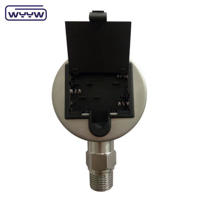 Giới hạn áp suất chân không Máy đo áp suất kỹ thuật số với đường kính 80mm Nhiệt độ làm việc 20-140 ° F