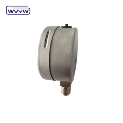 Tùy chỉnh ống Bourton thép không gỉ đo được lấp đầy với áp suất chất lỏng đáy gắn
