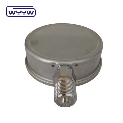 Máy đo áp suất chứa chất lỏng công nghiệp 100mm với cửa sổ acrylic và dễ cài đặt