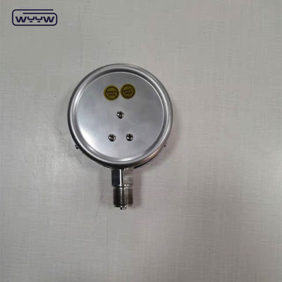 100mm đường kính SS304 Máy đo áp suất khô với độ chính xác ± 1,6%