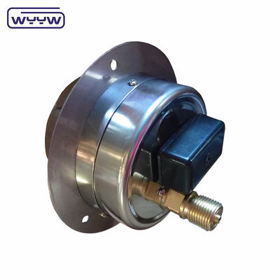 2.5% Đường đo áp suất tiếp xúc điện chính xác với phạm vi đo lường theo yêu cầu và kết nối dưới hoặc sau
