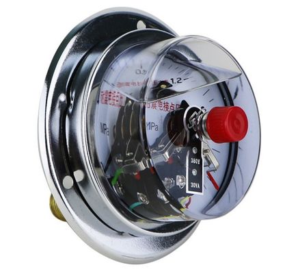 2.5% Đường đo áp suất tiếp xúc điện chính xác với phạm vi đo lường theo yêu cầu và kết nối dưới hoặc sau