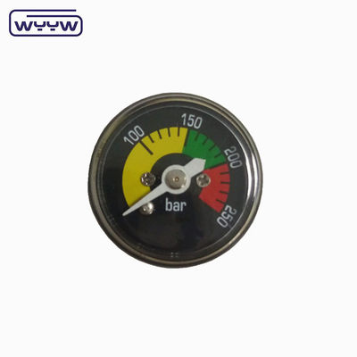 Máy đo áp suất mini gắn phía sau với đơn vị quy mô Psi và tùy chỉnh tùy chọn