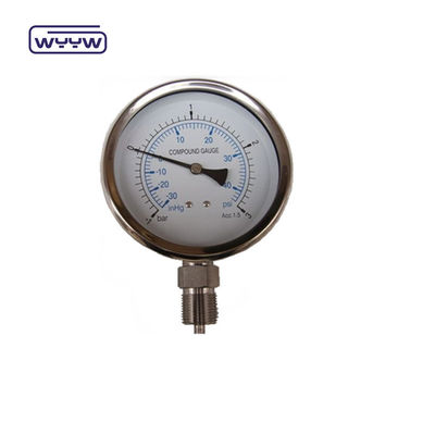 Bộ đo áp suất hợp chất để đo cả áp suất dương và âm