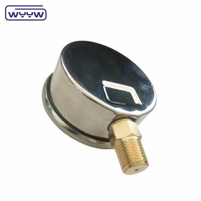 Phosphor Bronze Bourdon Tube Material Pressure Gauge Manometer cho các ứng dụng áp suất cao lên đến 0-1000bar