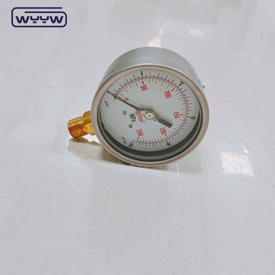 Dầu có sẵn Phốt pho Đồng Bourdon ống vật liệu áp lực đo lường Manometer cho các phép đo chính xác cao