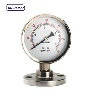 Kết nối dưới cùng NPT Thread tiêu chuẩn loại kính áp dụng để kiểm soát và giám sát áp suất chính xác