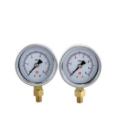 2 Inch Dial Size High Pressure Meter với 304 case thép không gỉ - Industrial Pressure Gauge Manometer