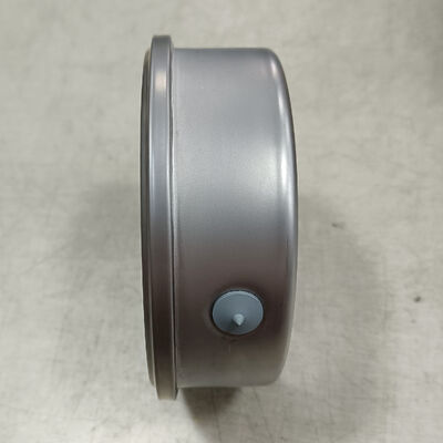 Máy đo áp suất thủy lực chứa chất lỏng 4 inch 100mm với phạm vi 0-2.5MPa/0-25kgf/cm2 và thiết kế chống va chạm