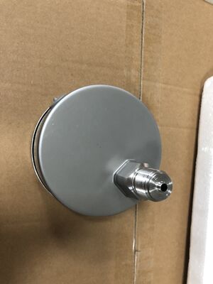 Đồng hồ đo áp suất thép không gỉ 4 inch 100mm chống rung chống ăn mòn không có dầu