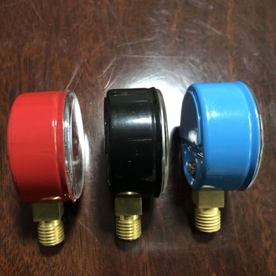 Máy đo áp suất thử khí 2 inch (50mm) với phạm vi 0-25MPa và chứng nhận độ chính xác cao cho hệ thống khí